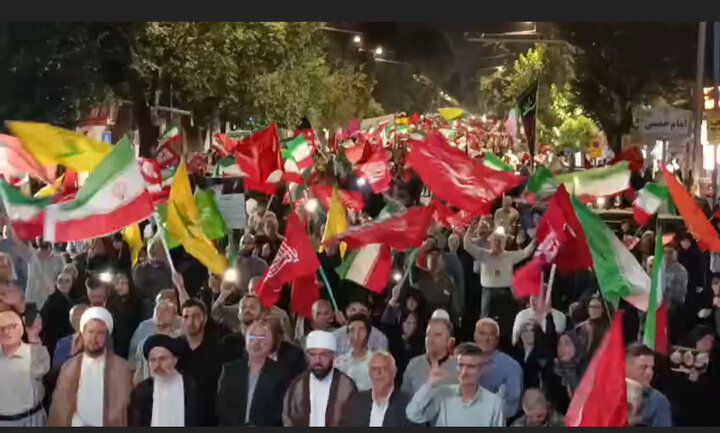 تجمع مردم آزادشهر در موج ۱۶۷