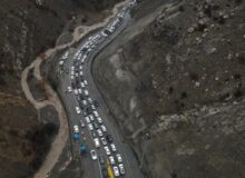 ترافیک سنگین در آزادراه تهران ــ شمال؛ تردد از جنوب به شمال یک‌طرفه شد