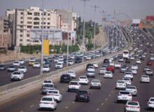 تردد بیش از ۱۹ میلیون خودرو از محورهای مواصلاتی استان البرز در مرداد ماه امسال 