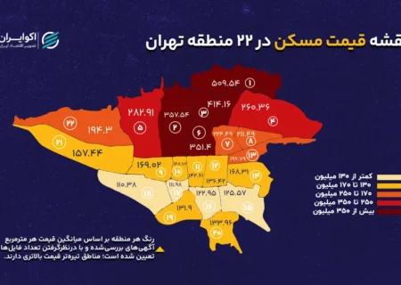 جغرافیای قیمت مسکن تهران؛ نوساز بودن کجا ارزش بیشتری دارد؟