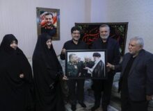 دیدار با خانواده سردار شهید غلامحسین سلیمانی؛ جای همیشگی سردار
