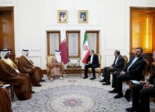 دیدار وزیرخارجه قطر با عراقچی