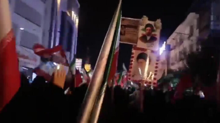 میدان‌داری نوجوانان در شب‌های مقاومت تنکابن