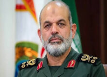 پیام تبریک فرمانده کل سپاه در پی انتصاب امیر حیدری