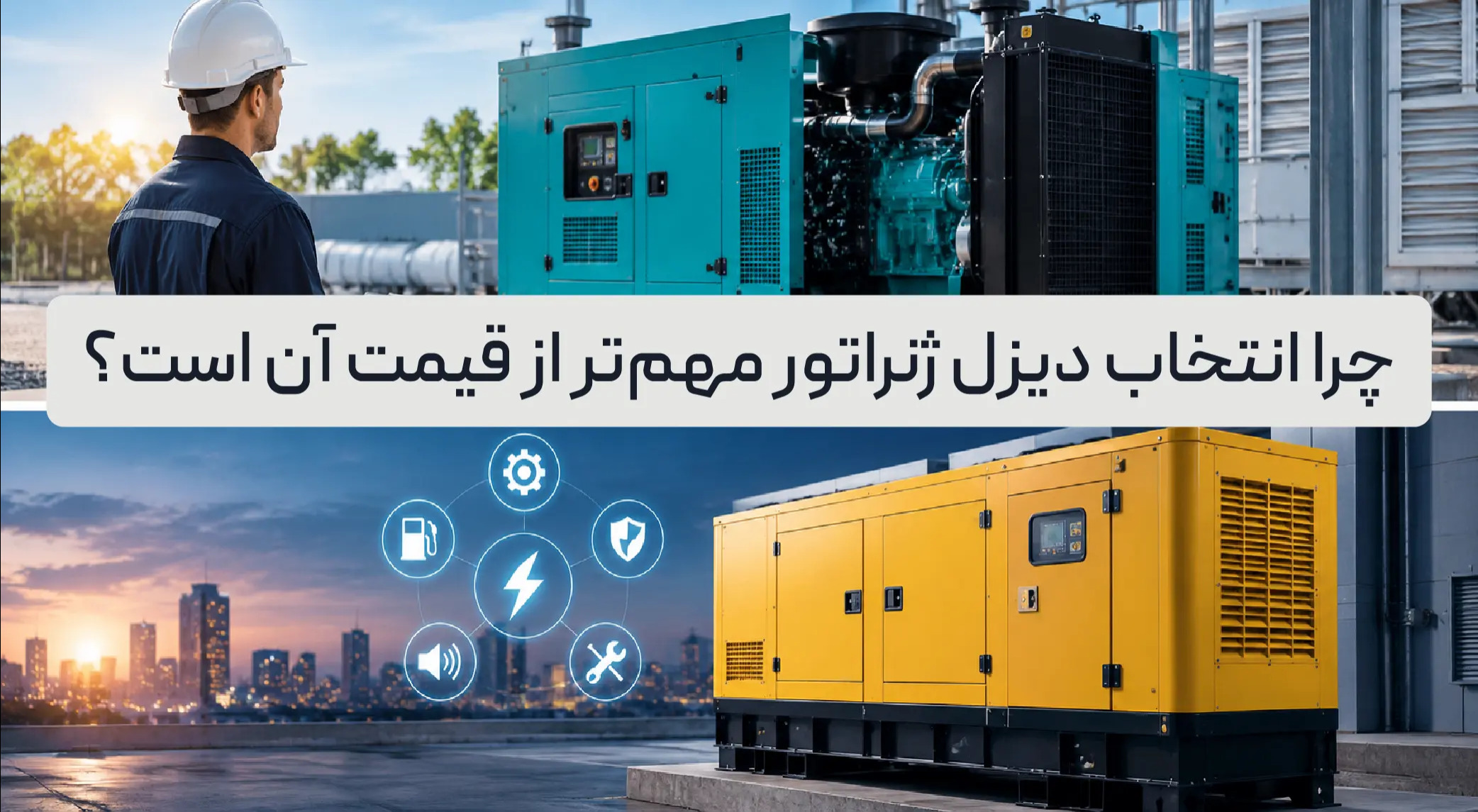 نحوه انتخاب دیزل ژنراتور