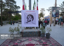 ادای احترام به مقام شامخ ۳هزار شهید استان سمنان