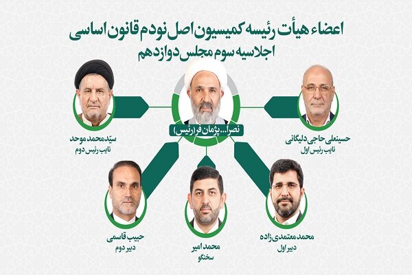 اعضای هیئت رئیسه کمیسیون اصل نود مجلس انتخاب شدند