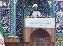 بختیاری: وحدت ملی تنها راه مقابله با شیطان بزرگ است