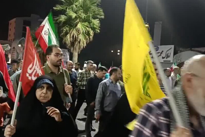 بعثت خیابانی مردم شهرکرد در شب ۲۰۸