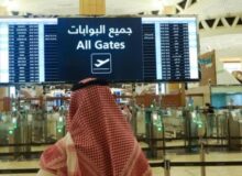 توقف پروازها در پایتخت عربستان