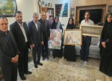 دیدار تعدادی از نمایندگان مجلس با خانواده شهیدان عسگری