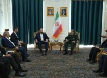 دیدار سرلشکر محسن رضایی و بافل طالبانی در تهران