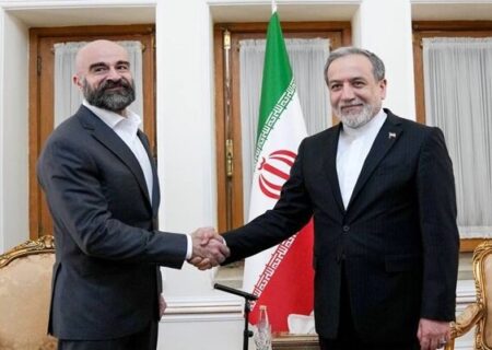 دیدار و گفتگوی رئیس اتحادیه میهنی کردستان عراق با عراقچی