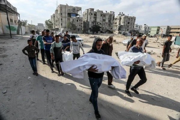شهادت ۲ فلسطینی در حمله رژیم صهیونیستی به چادر آوارگان در غزه