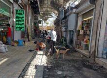 عملیات مرمت و ساماندهی بازارهای تاریخی تربت حیدریه آغاز شد