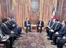 نخست وزیر قطر با رئیس جمهور اسلامی ایران دیدار کرد