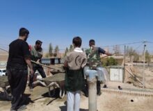 همت بلند جهادگران یزدی خانه‌ها را در بخش گاریزات تفت آباد کرد