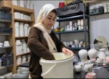 کورهای که در جنگ هم خاموش نشد؛ روایت زنی که از یک سرگرمی کارآفرین شد