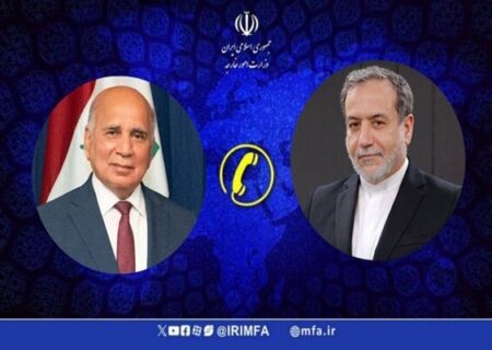 گفت‌وگوی تلفنی وزرای امور خارجه ایران و عراق