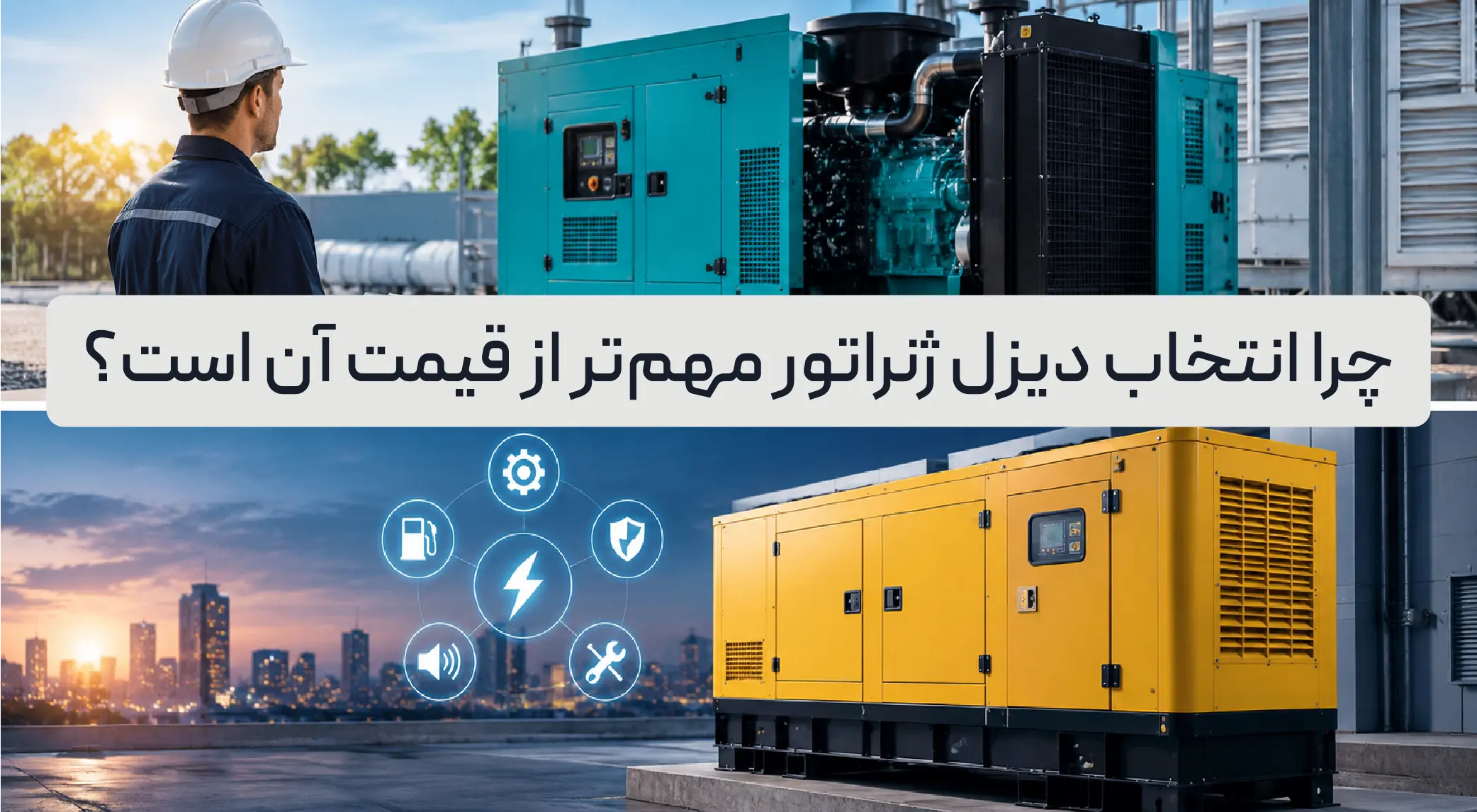 انتخاب دیزل ژنراتور