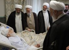 عیادت نمایندگان رهبر انقلاب از آیت‌الله نوری همدانی